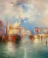 Moonrise, Chioggia, Venice