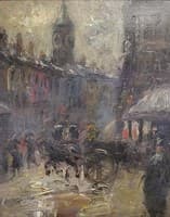 Street Scene with Carriage