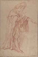 Standing Male Figure with Left Arm Extended