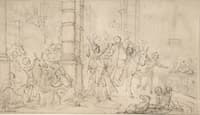 The Departure of Sancho Panza for the Island of Barataria