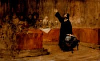 Sketch for a Picture--Columbus before the Council of Salamanca
