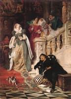 The First Meeting of Mary Stuart and Rizzio