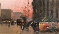 The Flower Market at La Madeleine