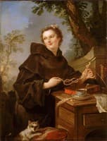 Portrait of Louise-Anne de Bourbon-Condé (1695-1758), Mademoiselle de Charolais