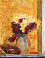 Flowers with Green Pitcher