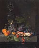 Still Life with Crabs on a Pewter Plate