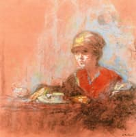 Model with Cup, study for 'Le Grand Teddy'