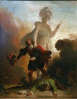 Don Juan and the Statue of the Commander