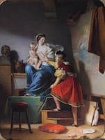 Raphael and His Model