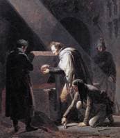 Vivant Denon Replacing El Cid's Remains in their Tombs