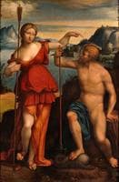 Poseidon and Athena