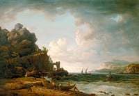 Coast Scene near Terracina
