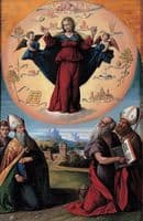 Madonna in Glory with the Holy Hones