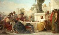 Julian the Apostate Presiding at a Conference of Sectarians