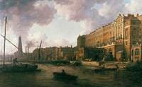 View of the Adelphi from the River Thames