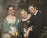 Portrait of Ellen, Edward and Charles Dodge