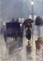 Evening in the Rain