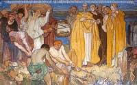 St Wilfred, 1st Bishop of Selsy, Teaching the CSaxons