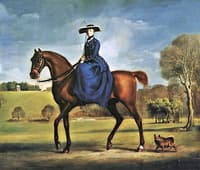 The Countess of Coningsby in the Livery of the Charlton Hunt