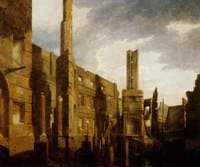 The Ruins of the Pantheon in Oxford Street, London, after the Disastrous Fire of 14 January 1792