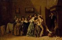 Merry Company in an Interior