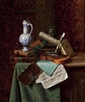 Still Life with Dutch Jar and Bust of Dante