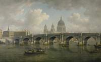 Blackfriars Bridge and St Paul's, London