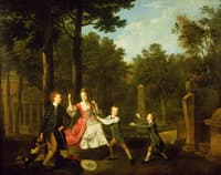Portrait of the Children of the 4th Duke of Devonshire