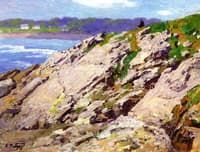 Looking Out to Sea, The Coast of Maine