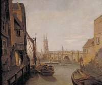 London Bridge from Pepper Alley Stairs