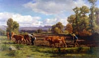 Ploughing in the Nivernais
