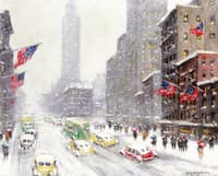 5th Avenue and the Empire State Building