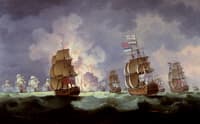 Engagement Between Sir George Brydges Rodney and the Spanish Squadron Near Cape St. Vincent
