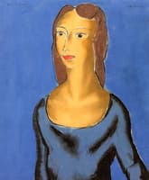 Woman in Blue