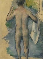 Standing Bather seen from Behind