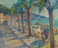 Menton, Promenade under Sun