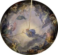 War Room - France Holding Lightning and a Shield, Surrounded by Victories
