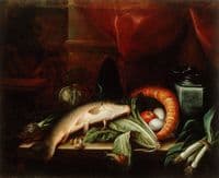 Still Life with Fish and Vegetables