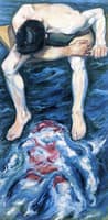Man on a Diving Board