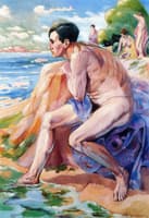Man on a Beach