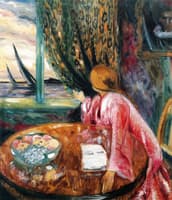 The Artist's Daughter Aasa at the Window