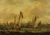 A Marine Sham Fight on the Y Before Amsterdam
