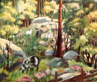Landscape with Sheep