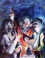 Christ with the Blind and Dumb Man