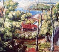 The Island of Landöen near Asker