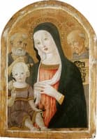 Madonna and Child with Saint Jerome and Saint Bernardino of Siena