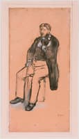 Seated Violin Player