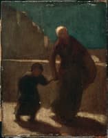 On a Bridge at Night