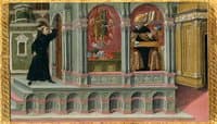 Saint Augustine's Vision of Saints Jerome and John the Baptist