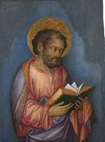 A Saint with a Book